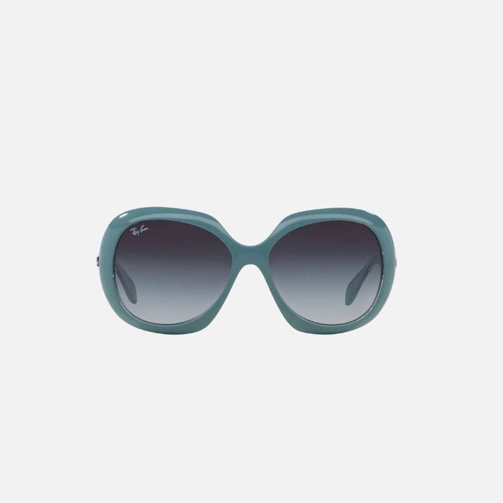 Ray- Ban polished green sunglasses